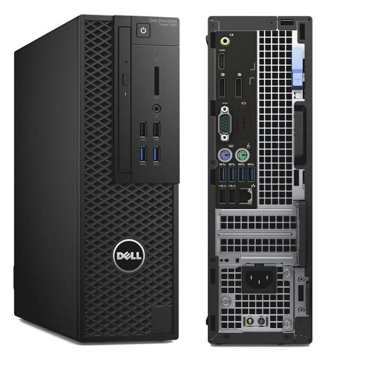Used Dell Precision Tower 3420 Workstation i7-6700 4C 3.4Ghz 4GB 1TB NVMe 2TB  Win 10