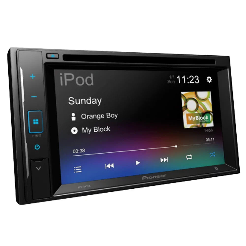 Bundle for 2005-2007 Dodge Durango / Pioneer Double  Car Stereo with Bluetooth/Backup Camera/Installation Kit/in-Dash / / 6.2"  Touchscreen Digital Media Receiver