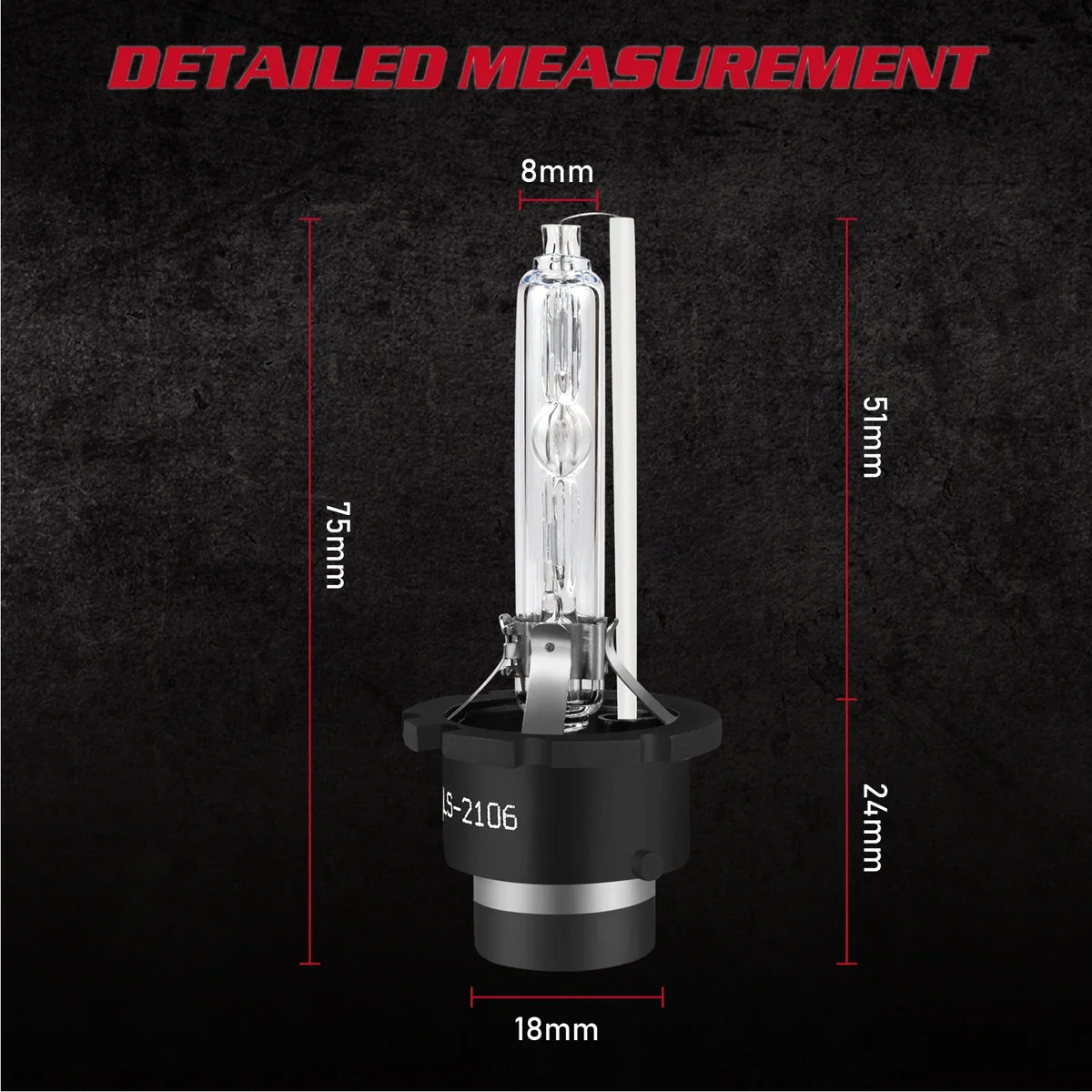 2X  6000K White Hid Headlight Low Beam Bulbs for Lexus  2007 2008 2009 2010 2011 2012 2013 2014 2015