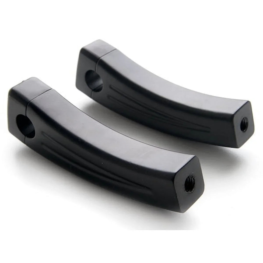 Krator 5.5" Black Bike Handlebar Pullback Risers 7/8" Compatible with Yamaha  400 600 750 1000