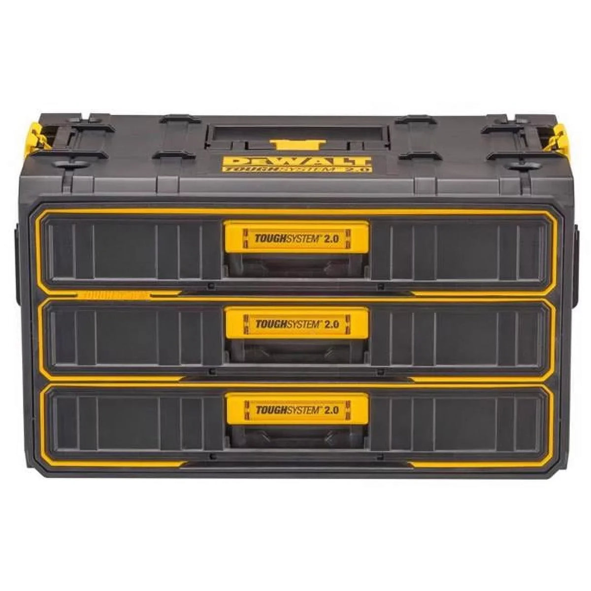Industries  2030066 21.3 in. Tool Box, Black & Yellow