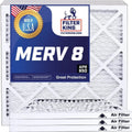 Filter King 12x33.5x1 Air Filter | 4- |  8  Pleated / Furnace Filters |    | Actual Size: 12 x 33.5 x .75"