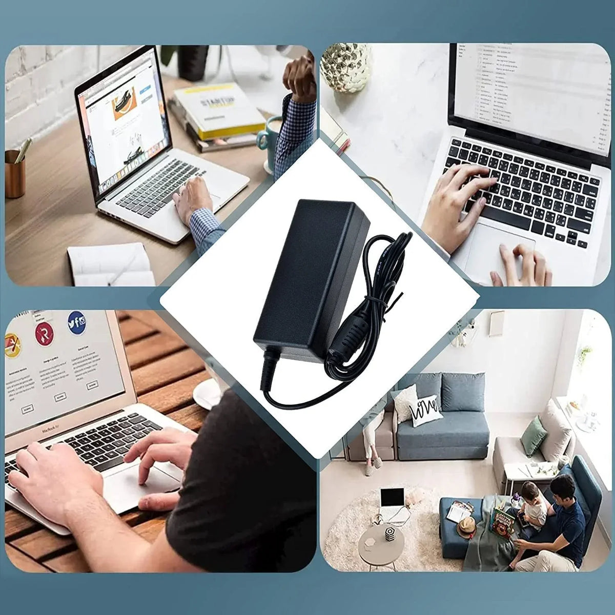 Guy-Tech 65W  /  Adapter Compatible with Dell Inspiron 15 5000 i5558 series i5558-1415BLK -1430BLK i5558-2143SLV -2572BLK -2858BLK -2859BLK i5558-2144SLV i5558-4286SLV