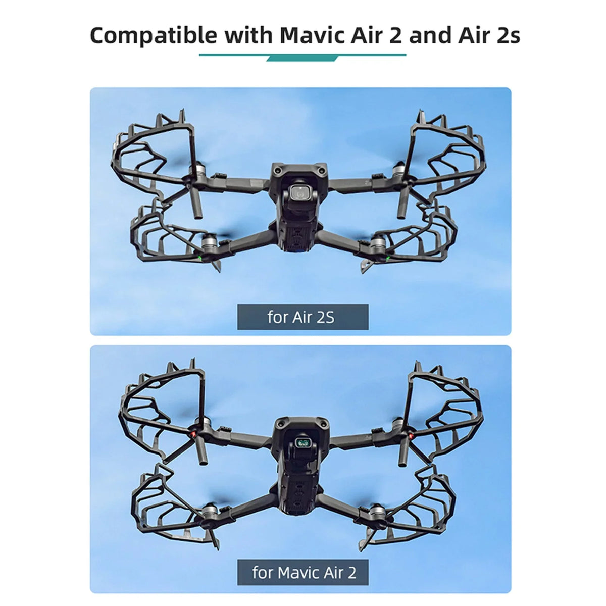 ZiSUGP Propeller Protection Ring For  Mavic Air 2/Air 2S Drone Propeller Leaf Guard Protection Drone Accessories  11 Pro Drone