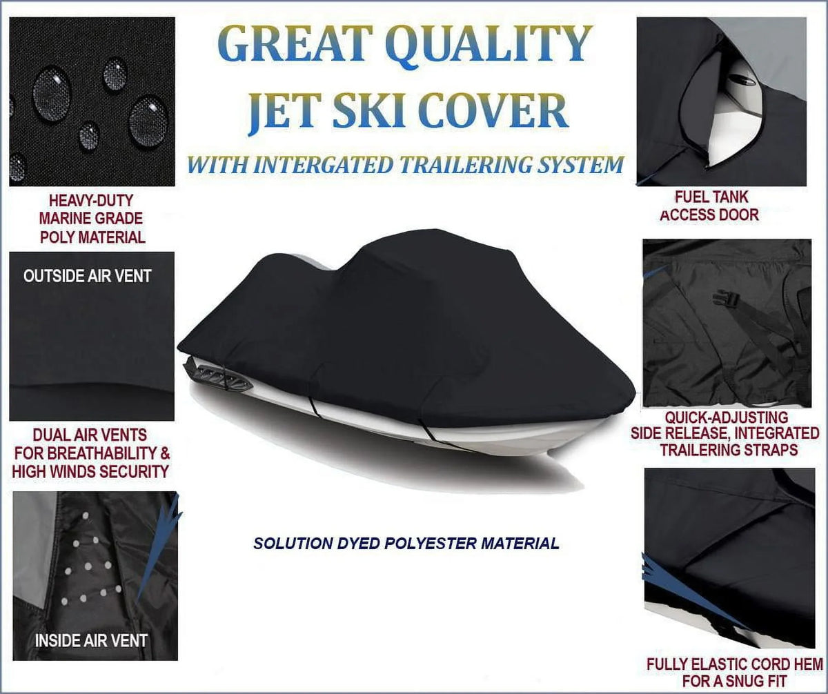600  JetSki Cover Compatible for Sea Doo Sea-Doo  JetSki  Jet Ski Cover 2005 2006 2007 2008