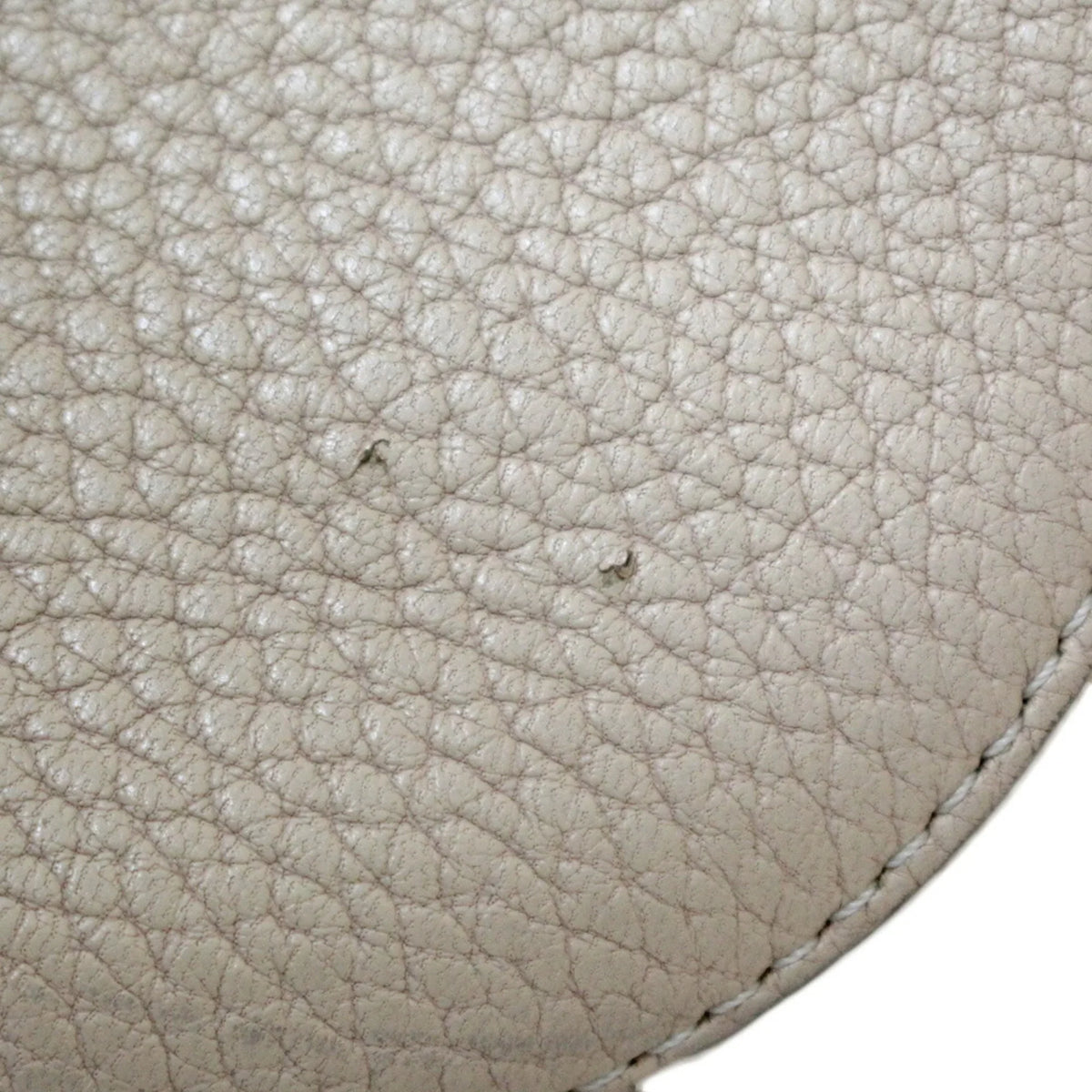 Pre-Owned Chloé Chloe Shoulder Bag Leather Beige Ladies Chain  (Fair)