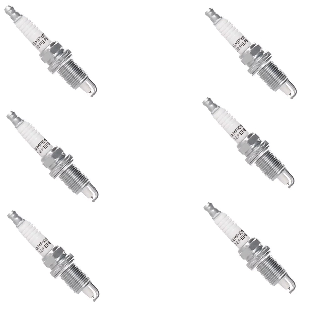 Champion New Copper Plus Small Engine 955M Spark Plug Set of 6