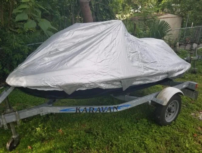 Reflective, Travel, Storage and Mooring Watercraft  Jet Ski Cover for Kawasaki Ultra 250X /  2007 2008