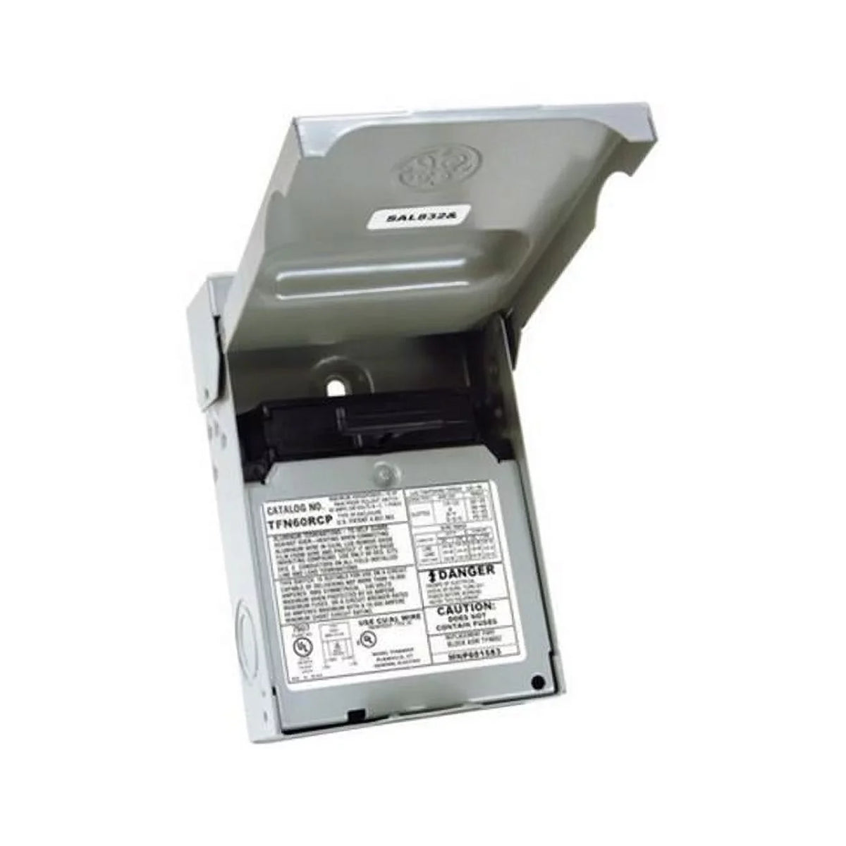 Ge  Tfn60Rcp 60 Amps Non-Fusible 2-Pole Ac Disconnect