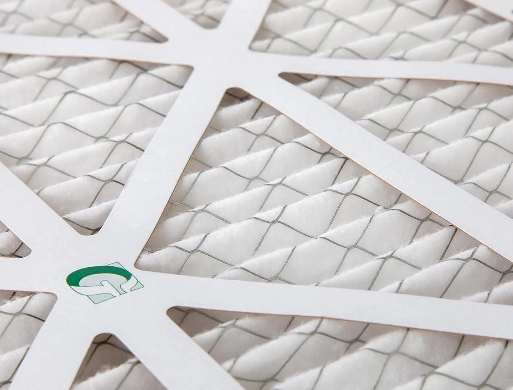 3 Pack of 18x24x2  10 Pleated 2" Inch Air Filters by Glasfloss. Actual Size: 17-1/2 x 23-1/2 x 1-3/4