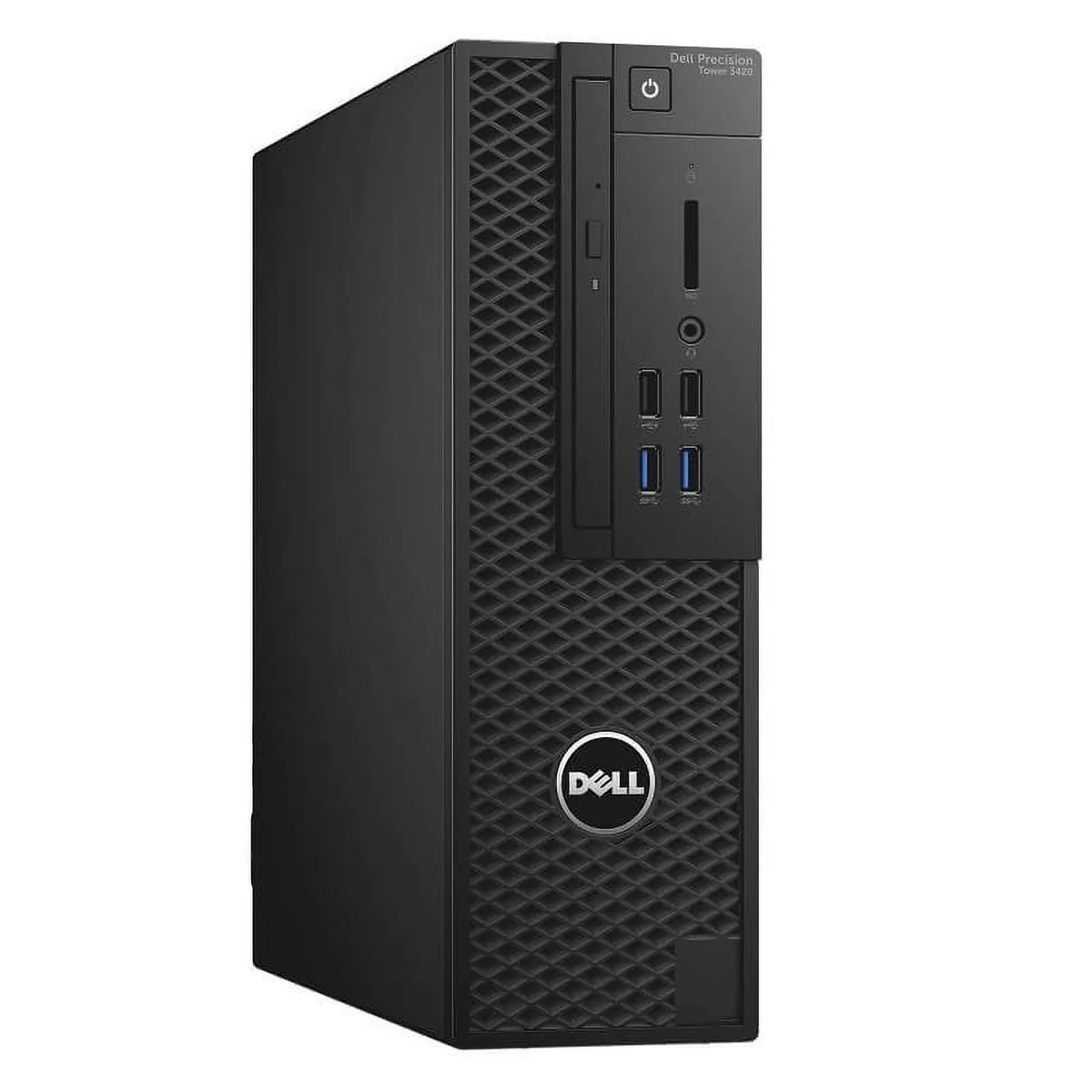 Used Dell Precision Tower 3420 Workstation i7-6700 4C 3.4Ghz 4GB 1TB NVMe 2TB  Win 10