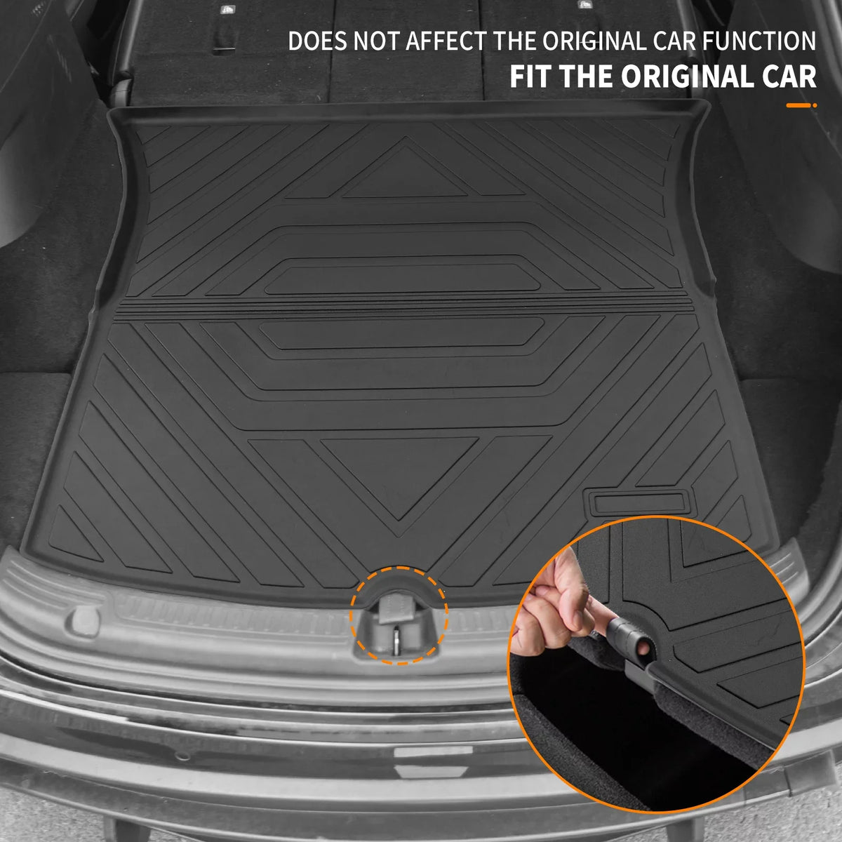 Fit 2020 2021 2022 2023 Tesla Model  Floor Mats Trunk Mats All Weather Cargo Liners for Tesla Model  Accessories (Trunk Mats+Floor Mats)