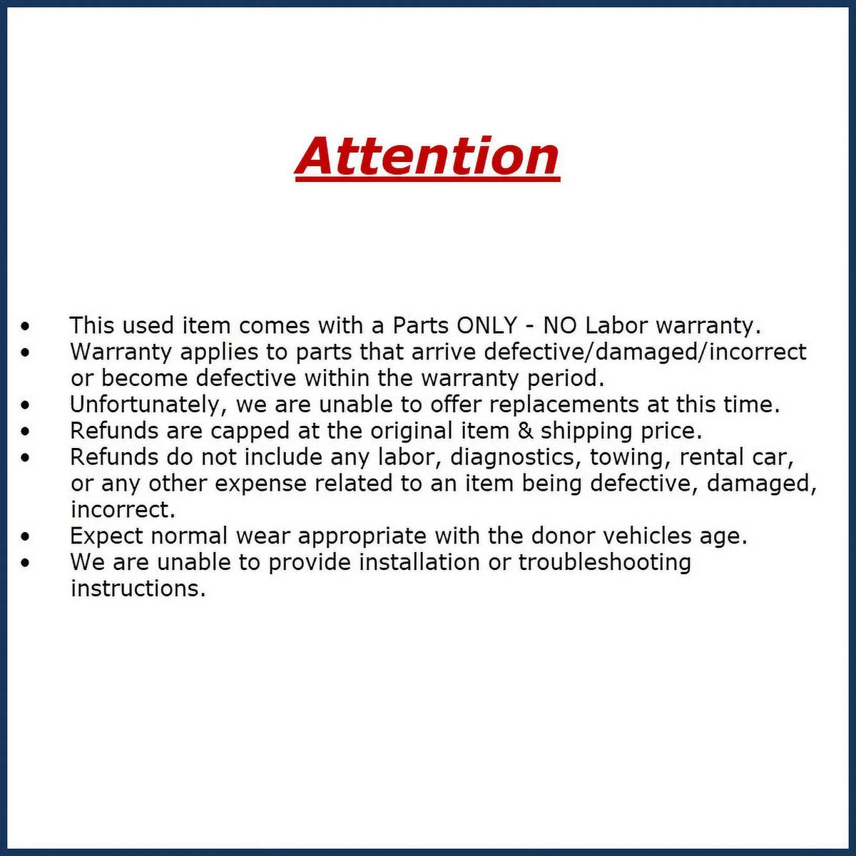 Pre-Owned 18 Ford EcoSport Rear View Backup Camera   (Good)