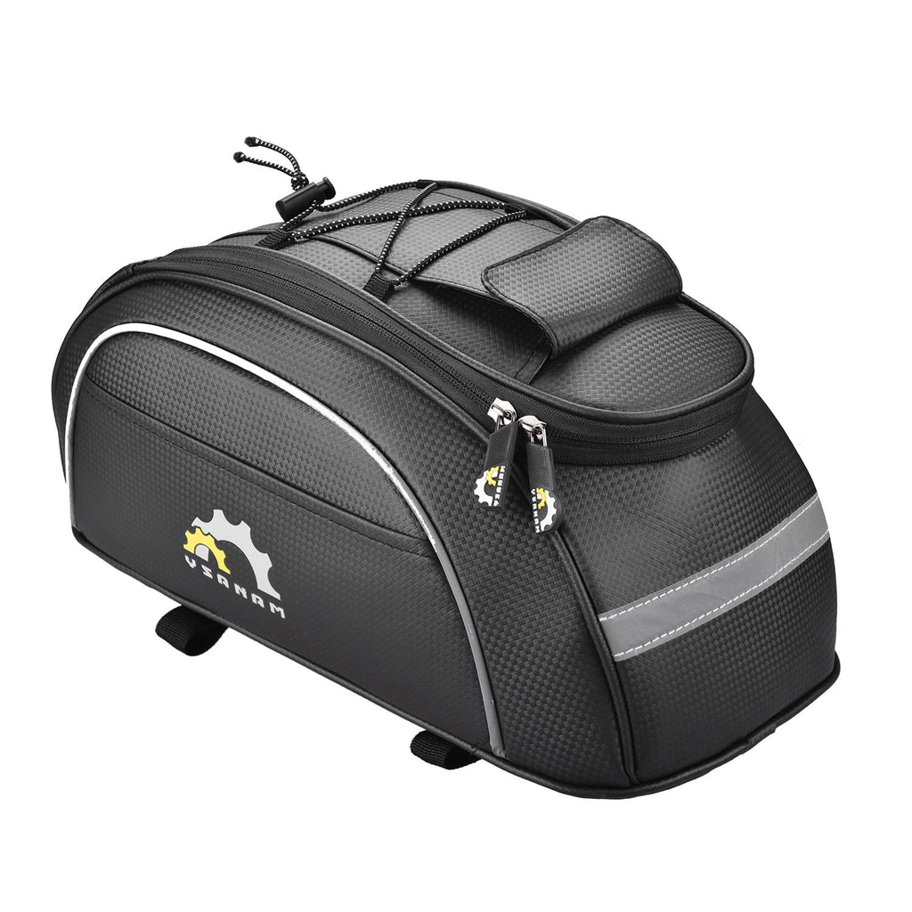 Waterproof Cycling Bicycle Insulated Cooler Bag  Bike Trunk Bag Rear Rack Bag Storage Luggage Carrier Bag Pannier