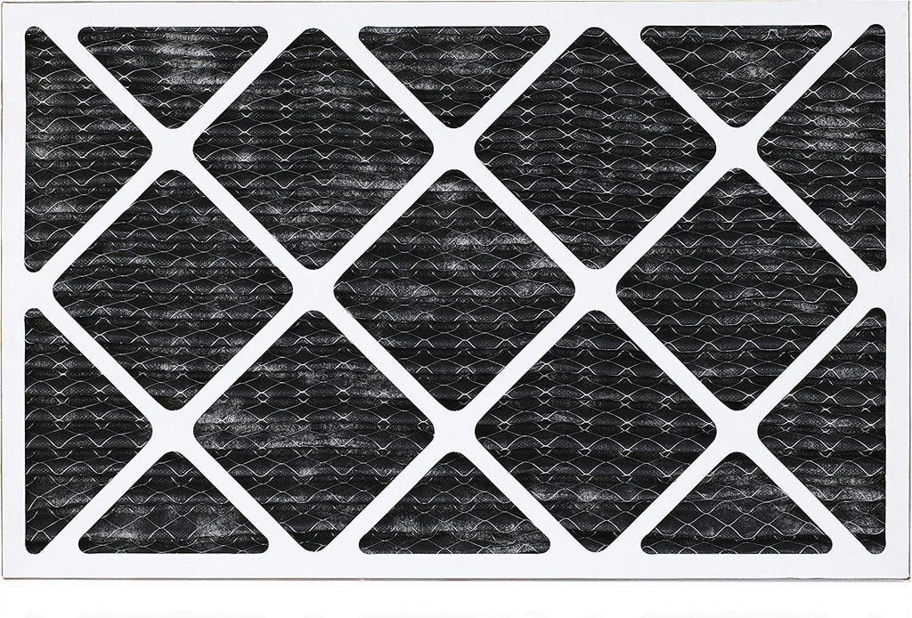 Filterbuy 15x20x1  8 Odor Eliminator Pleated   Furnace Air Filters with Activated Carbon (1-Pack)