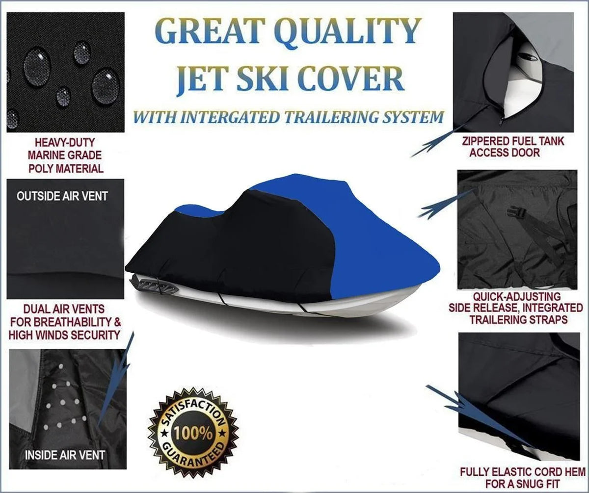 /  - Cover Compatible for Sea Doo Sea-Doo Gti 2001 2002 2003 2004 2005 /  2001 2002 2003 Jet Ski Watercraft Cover